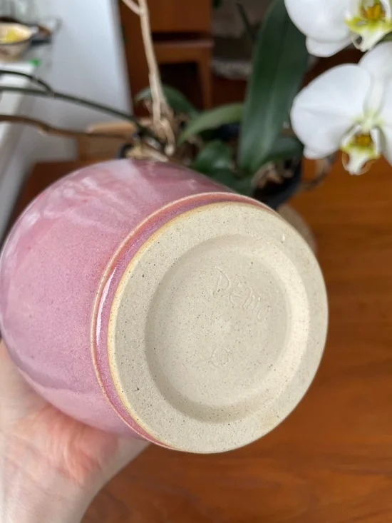 Handmade Ceramic Vase - Picture 3 of 7